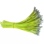 Cáp Điện Bấm Cose 1 Đầu FDD6.3mm Dài 250mm Màu Vàng Xanh Lõi 1.5mm